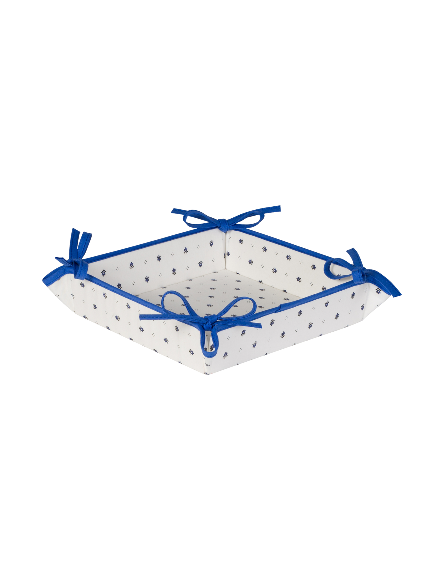 Cotton Breadbasket - Tradition White/Blue - Jenny's Linens