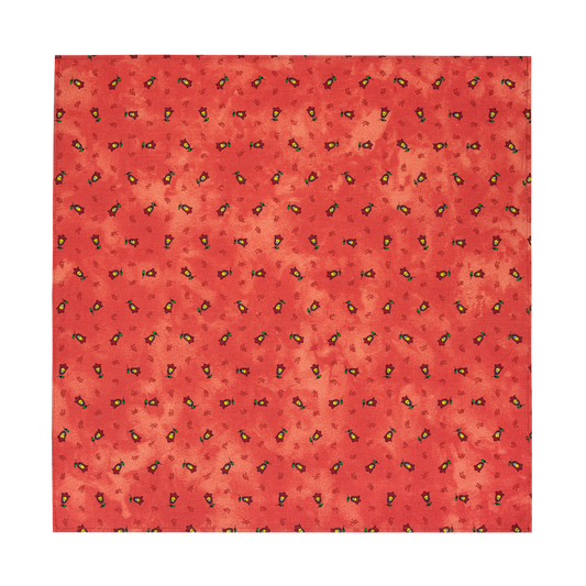 Cotton Serviette (Napkin) Tradition Orange - Jenny's Linens