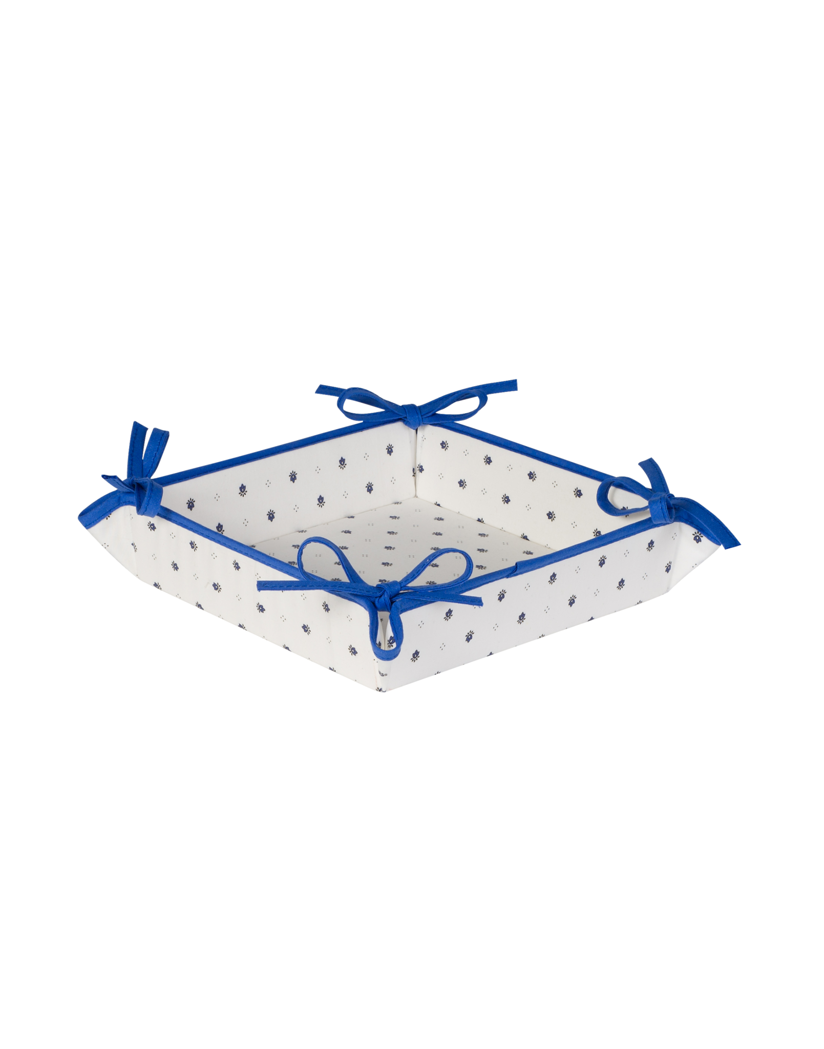 Cotton Breadbasket - Tradition White/Blue - Jenny's Linens 