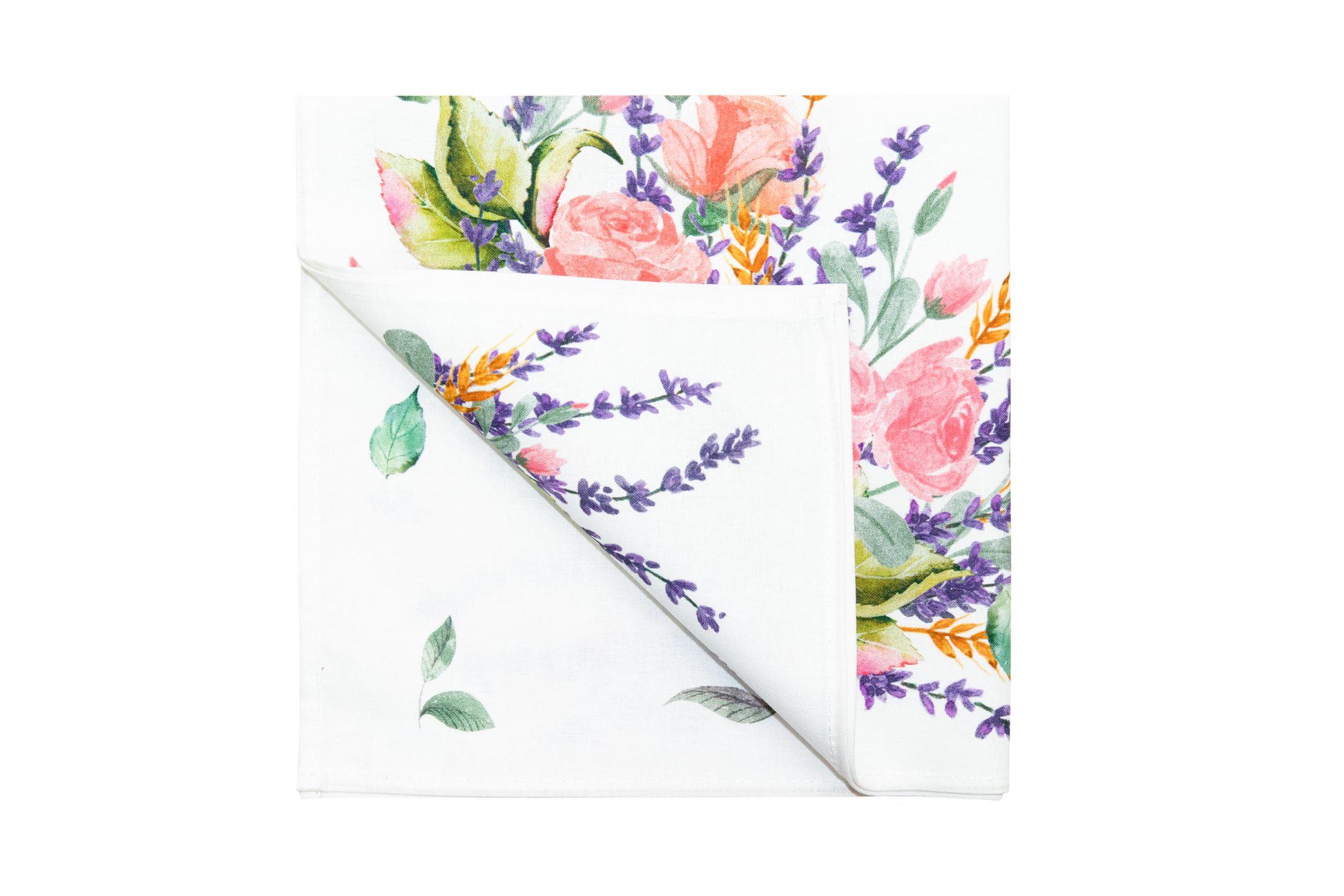 Cotton Serviette (Napkin) Grasse Floral - Jenny's Linens 