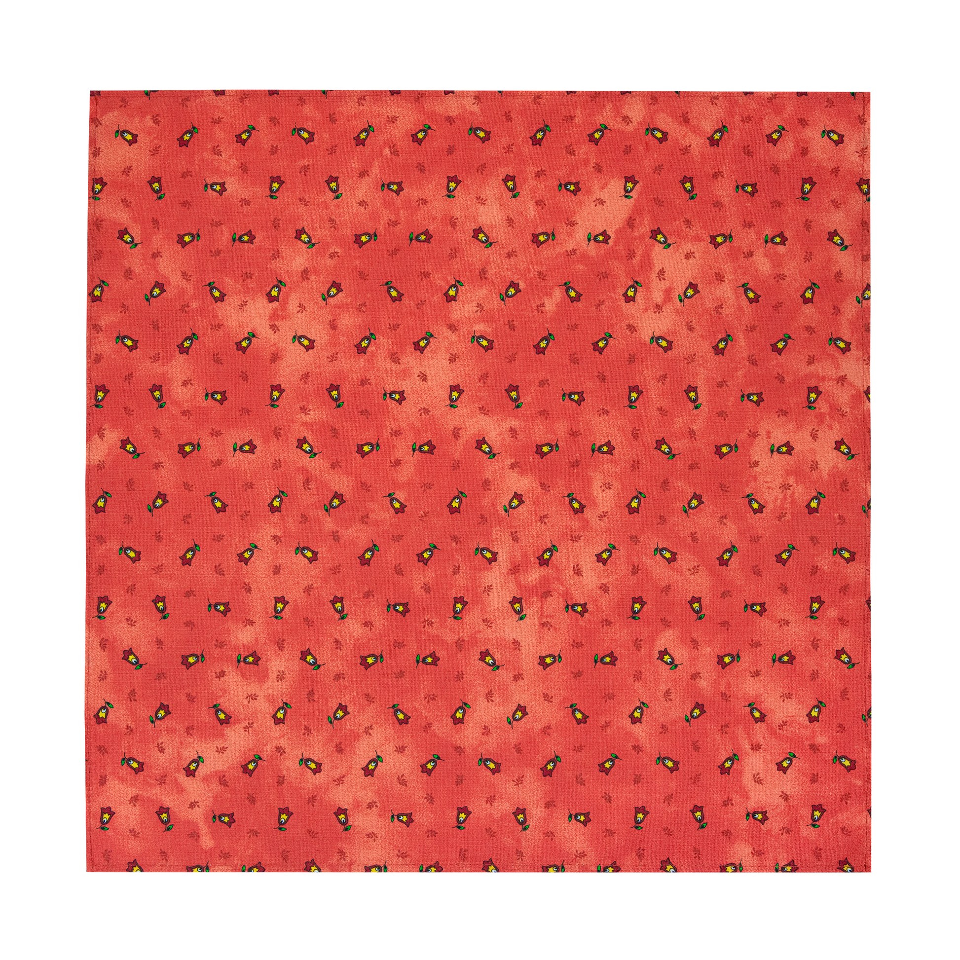 Cotton Serviette (Napkin) Tradition Orange - Jenny's Linens 